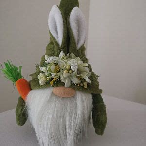 Easter Bunny Gnome Spring Gonk Seasonal Decoration Etsy