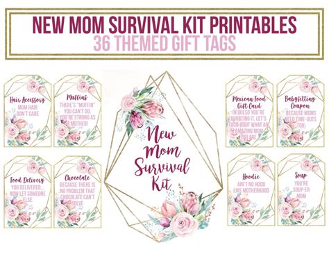 Mom Survival Kit Printable Free Printable Templates