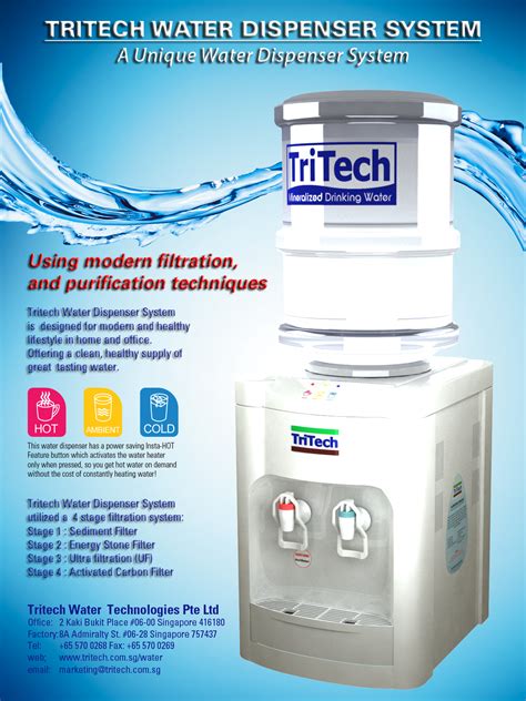 Tritech Water Dispenser System