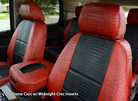 Ostrich Skin Seat Covers Velcromag