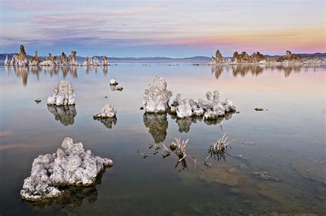 Tufa Formations At Dusk Mono Lake Photograph By Enrique R Aguirre