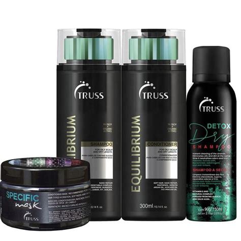 Kit Truss Equilibrium Specific Mask Detox Dry Shampoo A Seco