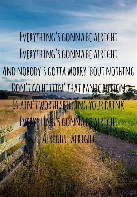 David Lee Murphy Kenny Chesney Everything S Gonna Be Alright