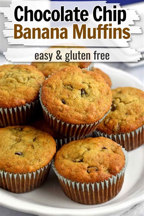 Gluten Free Chocolate Chip Banana Muffins Flavor Walk