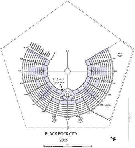 2009 Black Rock City Map