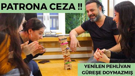 PATRONA CEZA SINIRLARI ZORLADIK CEZALI JENGA OYNADIK YouTube