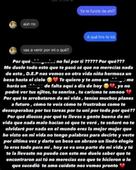 Por Qu No Fui Por Ti Supuesto Novio De Paola Andrea Se Despide Con