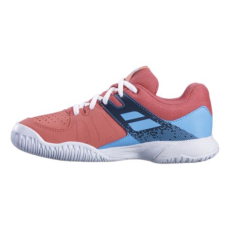 Buy Babolat Pulsion All Court Shoe Kids Orange Light Blue Online