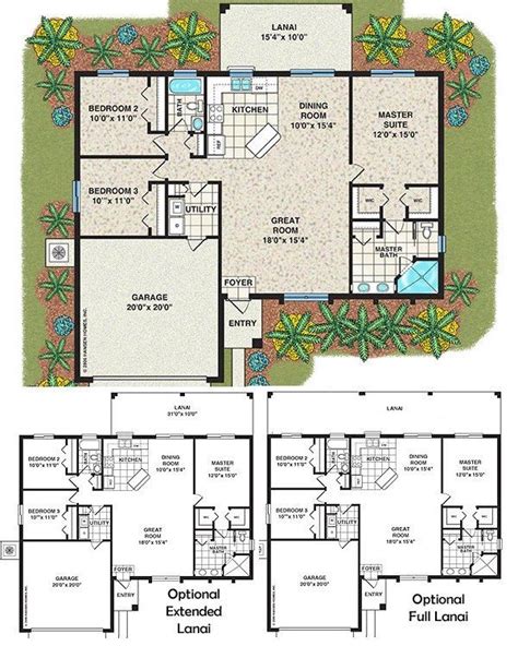 Elegant House Plans With 3 Bedrooms 2 Baths New Home Plans Design