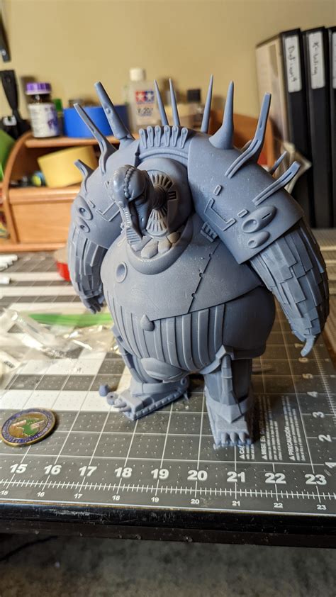 Mondoshawan From The Fifth Element Ready For Paint 3dprinting