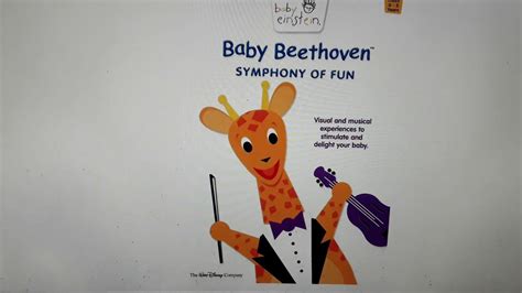 Baby Einstein Baby Beethoven Symphony Of Fun 2002 Dvd Youtube