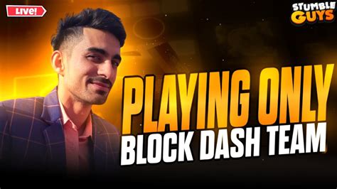 Stumble Guys Live Unlimited Block Dash Team Code With Subscribers