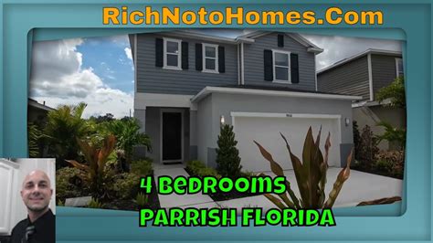 Sawgrass Lakes Parrish FL KB Home PLAN 2107 Model Tour 4 Bedroom YouTube