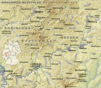 Westerwald Wikipedia Karten