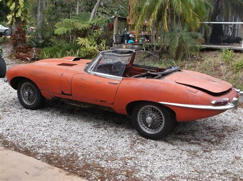 Jaguar Xke E Type Series Roadster Ots Barn Find Project Car