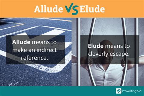 Allude vs Elude Làm Thế Nào Để Phân Biệt và Sử Dụng Chính Xác Hai Từ