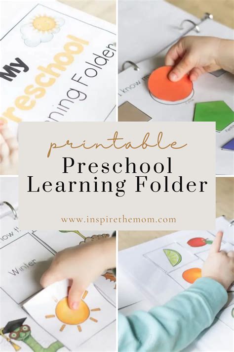 Printable Preschool Learning Folder For The Early Years Artofit