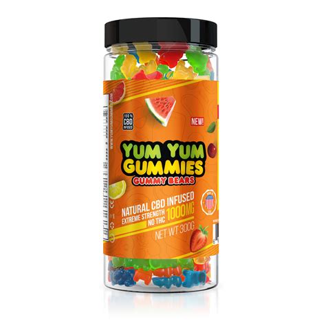 Yum Yum Gummies Mg Cbd Infused Gummy Bears