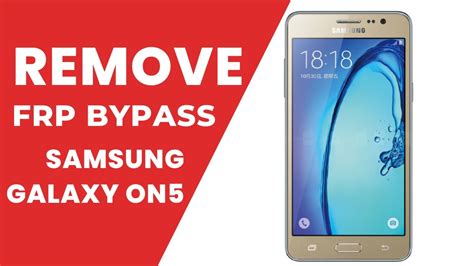 Frp Bypass Samsung ON5 SM G550T Grand Prime How To Unlock Frp