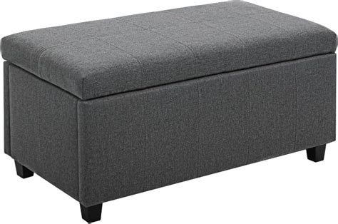 First Hill Fhw Arlos Rectangular Fabric Storage Ottoman