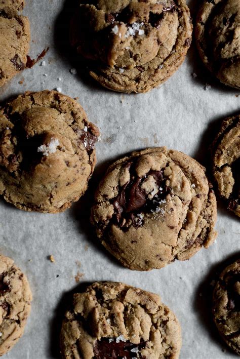 Spelt Dark Chocolate Chunk Cookies — Butter And Brioche