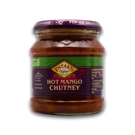Patak S Hot Mango Chutney G Online At Best Price Lulu Kuwait