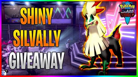 Shiny Silvally Giveaway Pokémon Sword And Shield Youtube