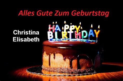 Christine Alles Gute Zum Geburtstag Agencecormierdelauniere