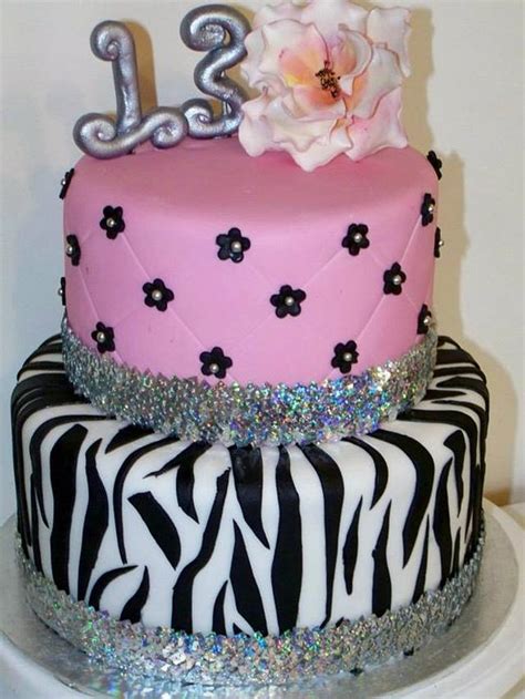 13th Birthday Cake - Decorated Cake by Cakes and Cupcakes - CakesDecor