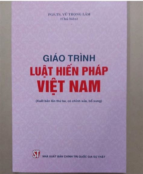 Giáo trình Luật Hiến pháp Việt Nam