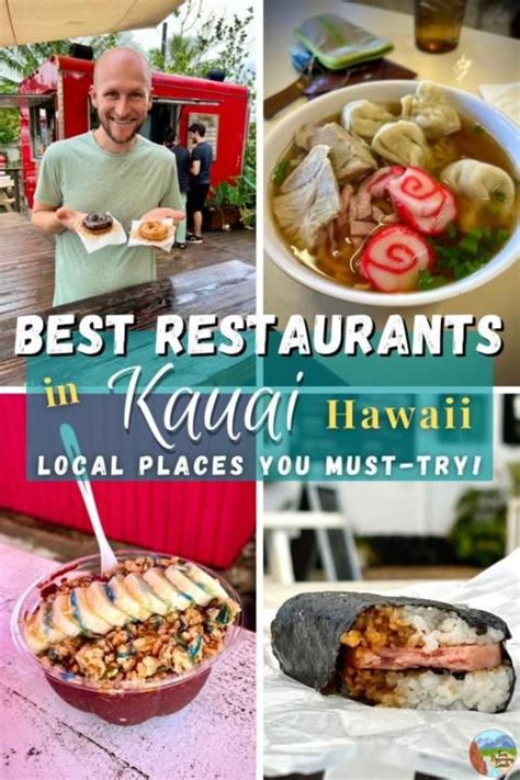 The Best Restaurants In Kauai Hawaii Local Places You Must Try