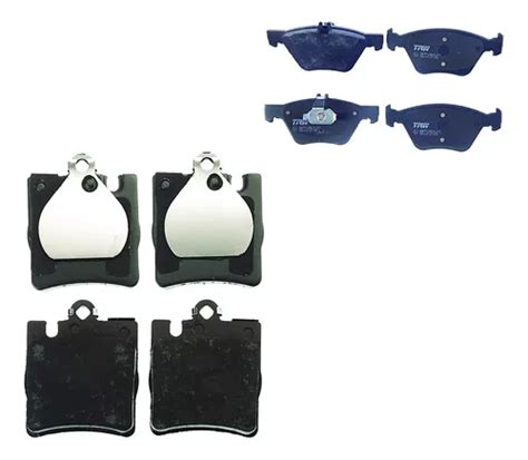 Kit Completo Balatas Bajos Metales Mercedes Benz E Trw Env O Gratis