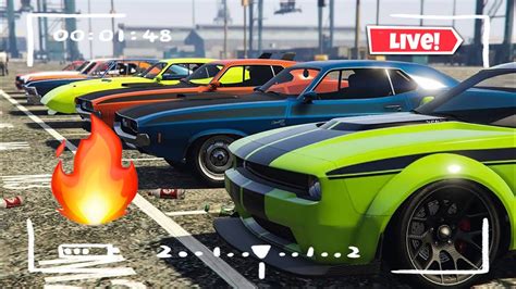 Gta 5 Clean Car Meet Drag Racecruiseps4 Youtube