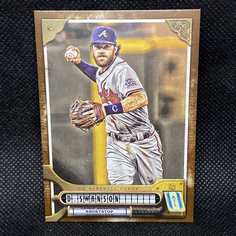 2022 Topps Gypsy Queen Burnt Umber 41 Dansby Swanson 399 For Sale