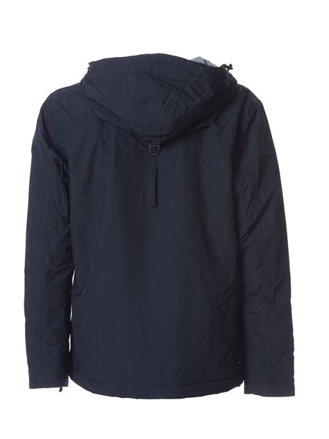 Napapijri - Napapijri Rainforest Winter Pocket Blue - Blu, Men's Coats | Italist