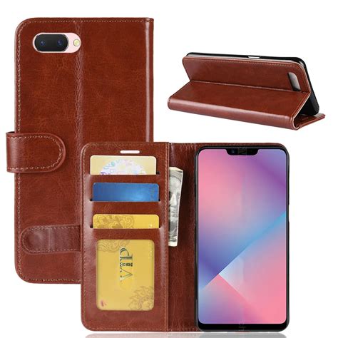 Case For Oppo A Cases Wallet Card Stent Book Style Flip Leather Covers