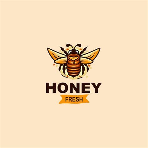 Premium Vector Honey Logo Design With Vector