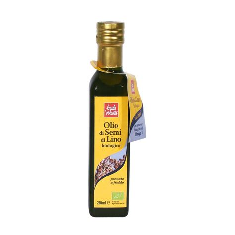 Baule Volante Olio Di Semi Lino Biologico Pressato A Freddo 250ml