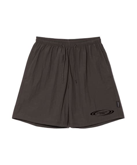 MUSINSA ELIMENO EL Not Bad Taslan Shorts Charcoal