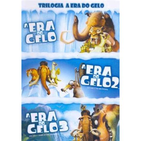 Dvd Trilogia A Era Do Gelo Dvds No Shoptime