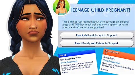 Sims 4 pregnancy mod teenager - poooffers