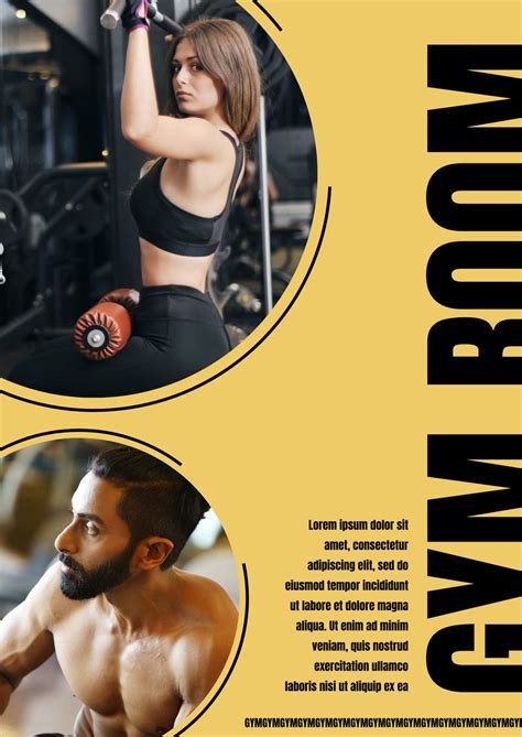 Gym Poster Poster Template