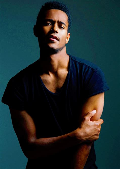 Alfred Enoch Is Photographed For New York Moves On