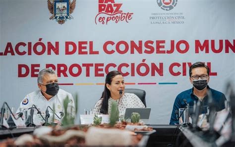 Instalan El Consejo Municipal De Protecci N Civil En La Paz El