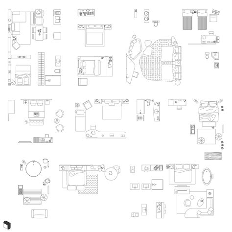 Cad Hotel Rooms Top View Toffu Co