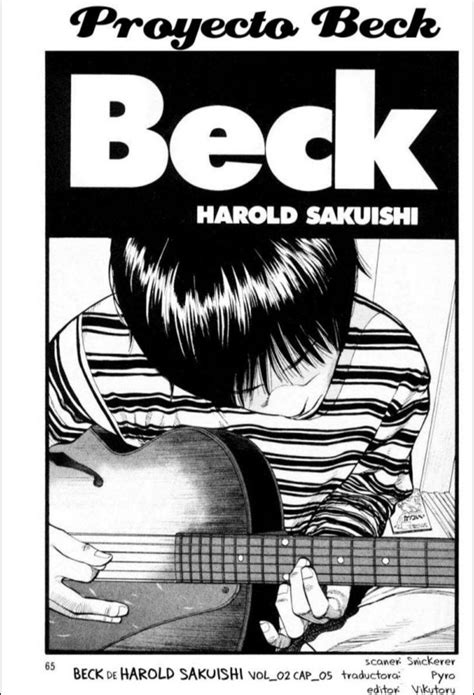 the cover art for beck's album, harold sakushi