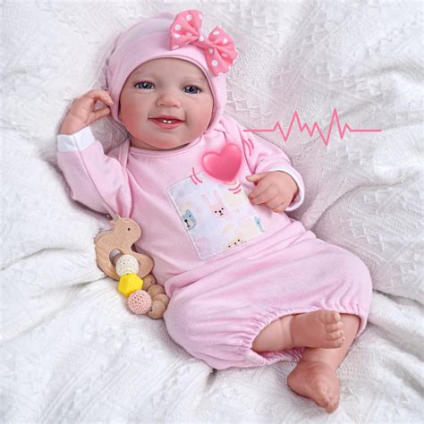 Babeside Lifelike Reborn Baby Dolls With Heartbeat And Coos