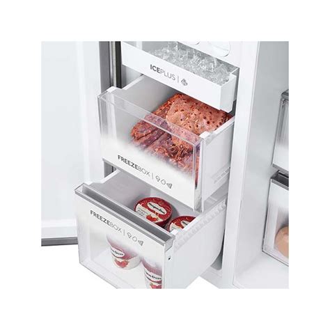 Haier Ltrs Convertible Side By Side Refrigerator Hrs Eg