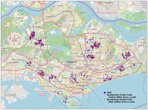 Spatial Distribution Of Newly Opened Shopping Malls Between And