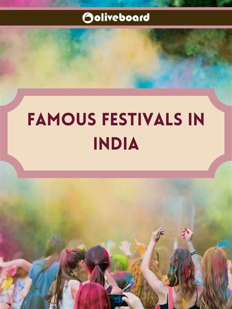 Top 10 Indian Festivals in India - Oliveboard